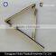Adhensive double plastic coated wire tin tie/twist ties