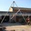 Tripod erecting pole machine 12M