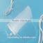 Factory Hot Sale Over Nose Sanitary Antibaterial Clear Transparent Plastic Smile Face Mask for Food Service in Restaurant