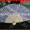 Promotioning bamboo folding cloth fan