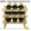 High quality Luxurious and classical top selling antique wooden wine rack display wine rack for wine shop