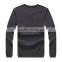 Raidy Boer high quality men printing crew neck wool design slim winter knit sweater