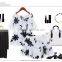 Korean Style Extra Large Plus Size Lady Two-piece Set XL-XXXXL Size