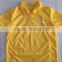 100%polyester dry fit polo shirt ,moisture wicking yellow splicing polo shirts