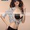Perforated v Bra Model Image