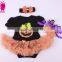 2016 new fashion 3pcs white and purple fluffy princess short sleeve romper sets withheadband and shoes import from china