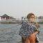 printed women 100% cashmere scarf
