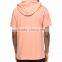 High Quality Custom Hoody Copper Short Sleeve Hoodie for Men