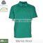 Custom design mens polo t shirt,merino wool short sleeve logo polo shirt