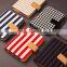 2017 new style A5/A6 cloth cover daily planner/weekly planner with clasp/loose leaf metal clip