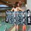 China Supplier Digital Promotional/Printed Custom Full Design Color Velour Beach Towel