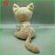 Wholesale pink nose white lucky cat toy custom cat plush