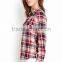 High Quality Customized Logo Printed Women Casual Shirt loose