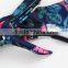 Floral Print Brazilian Bow Bikini Padded Bandeau Bikini Womens Swimwear