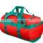 latest custom fashion colorful women's soccer travel bag