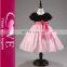 China wholesale new coming children girl full size satin wedding dresses