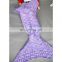 Knitted wool blend mermaid tail blanket air conditioning leisure blanket