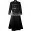 Men Endless Dark Black Modern Gothic Fashion Long Coat