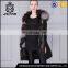 OEM deisign fur filled european style silver fox fur coat