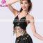 S-3013 Cheap Sexy Sequin Tassel Performance Belly Dance Tops for Sale
