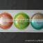 adhensive embossed pvc sign for wall decoration