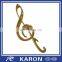 wholesale musical note bottle opener with Karon Metal