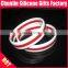 layers blank silicone wristbands / silicone wrist bands /silicone bracelets
