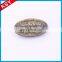 Newest Fine Workmanship Die Casting Coat Embroidered Logo Metal Leather Labels For Jeans
