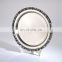 High quality metal silver souvenir medal plate with holder