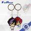 High quality low price fashion pvc keychain in China