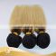 1b/613 color hair blonde color with black root