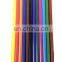 2016 Hot Sale Super Quality 7" hexagonal Plastic Colored Pencils 12pcs set