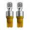 Ultra bright led car light T10/W5W/194 / 168/2825 Auto fog light manufacturers direct selling red, yellow, blue and white