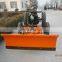 120hp tractor with front loader, tractor with snow blade, tractor with road sweeper