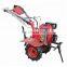 portable gasoline driven mini rototiller/small rotary tiller/hand tractor/cultivator