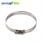 Stainless Steel Fixing  type hose clamp adjustable clamp Good quality factory direct sales