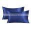 Satin Sublimation Grey  Pillows Covers Silk Pillow Case Summer Satin silk pillowcase for hair and skin