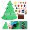 Customized mini decoration for Felt christmas tree