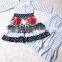 kids baby toddler kids clothing girl ruffle boutique clothing sets
