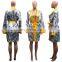 Us Money Dollar Print Fashion Maxi Open Stitch Women Autumn Deep V Neck Long Sleeve Cardigan Vintage Fall Female Party Outerwear