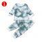 Autumn Children Kids Sleepwear Baby Pajamas Sets Baby Boys Tie-dye Print pyjamas Nightwear Girls Night Clothes Kids Clothing Set