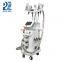 Cavitation RF Double Chin Removal Fat Freezing Body Slimming Machine