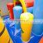 Clown Fish Turtle Kids Inflatable Bounce House With Slide, Blow Up Bounce Houses