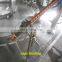 Easy to copperating two headds semi-automatic stand up pouch doy pack juice filling and capping machine