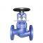 WCB bellow seal globe valve made in china
