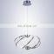 Modern luxury silver wedding decoration modern acrylic chandelier