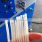 plastic lollipop stick making machine with two notch