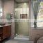 Clear glass doors for hotel bathroom tempered colored glass doors frosted glass doors price