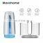 Masthome High quality plastic hotel  toilet  hand liquid foaming manual Soap Dispenser Bottle Set for Bathroom