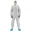 Isolation chemical Protection Disposable Jumpsuit Hazmat Hooded Coverall